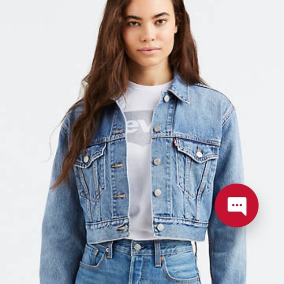 Levi's Jackets & Blazers - Size M Levi's cropped jean jacket